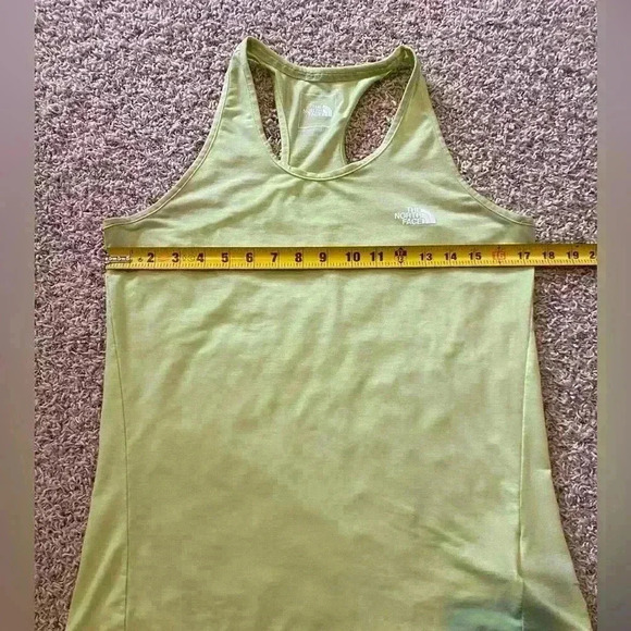 The North Face Neon Green Workout Racerback Tank - Picture 8 of 8